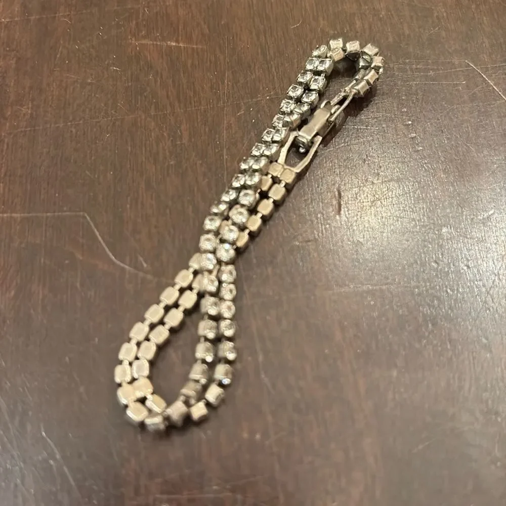 Vintage rhinestone bracelet